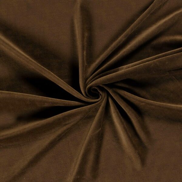 Velour Caffelatte brun fg 55