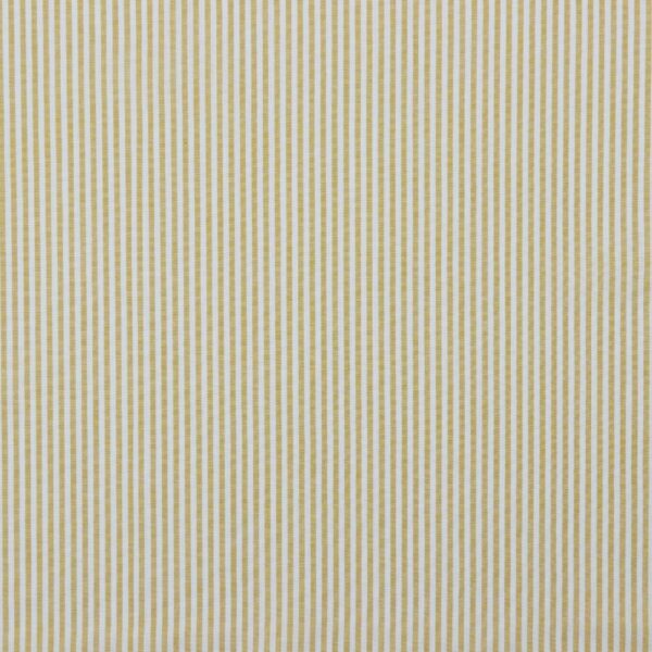 BOMULLSTYG SKJORTKLASSIKER SENAPSGUL RANDIG FG 10045