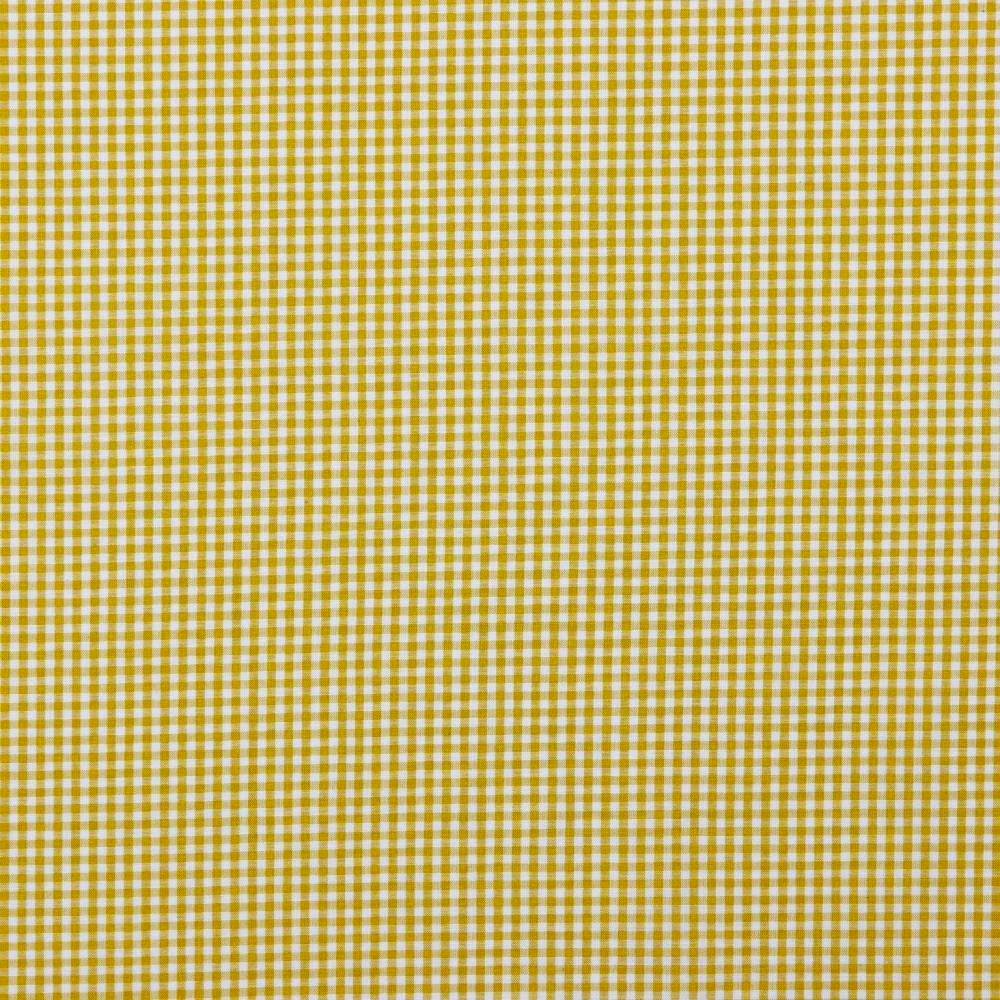 BOMULLSTYG SKJORTKLASSIKER SENAPSGUL/VIT RUTIG FG 85045