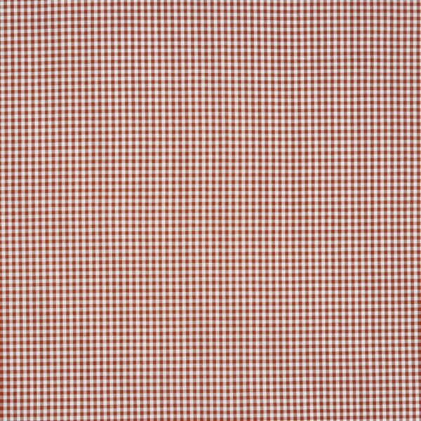 BOMULLSTYG SKJORTKLASSIKER ROSTRÖD/VIT RUTIG FG 85050