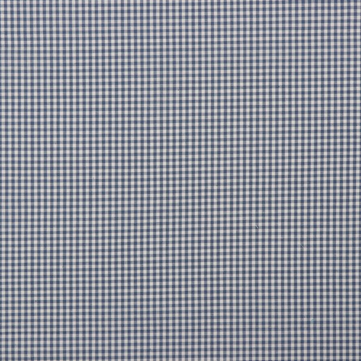 BOMULLSTYG SKJORTKLASSIKER JEANSBLÅ RUTIG FG 85047