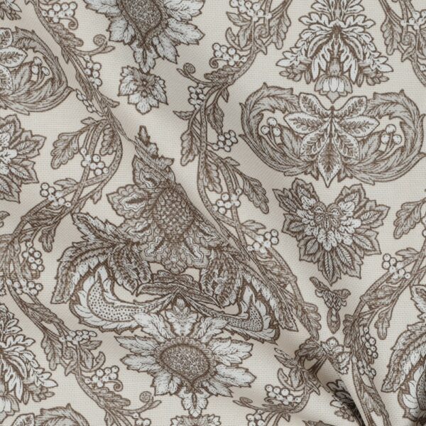 INREDNINGDTYGER MEDALJONGIG BEIGE/LINNE FG 2