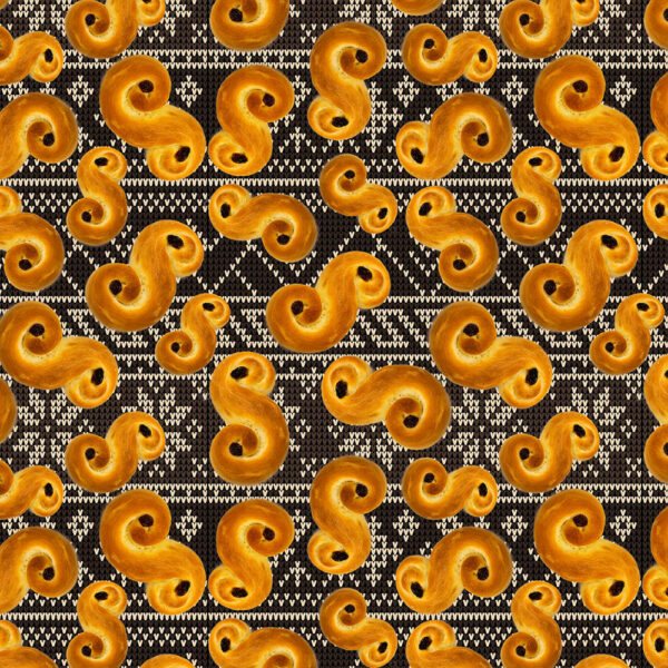 TRIKÅ LUSSEKATTER SVARTBRUN