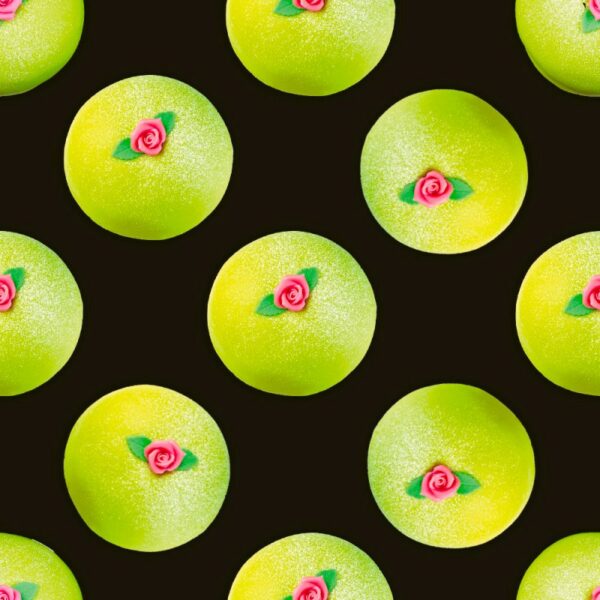 EKOTRIKÅ PRINSESSTÅRTA SVART/GRÖN/ROSA