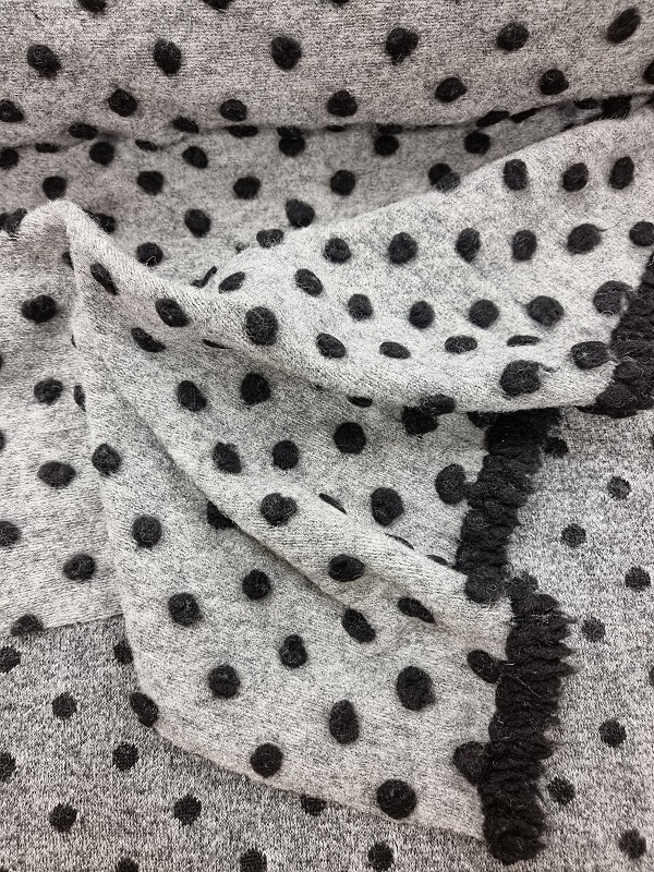 ULLPLUPP GRÅ/SVART FG 201