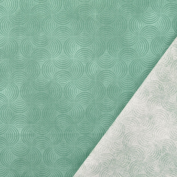 Bomullstyg Quilt-geometri dimgrön fg 7036 - Bild 2