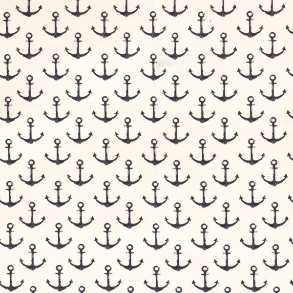 JOGGING VINTAGE ANKARE OFF WHITE/MARINBLÅ FG 51