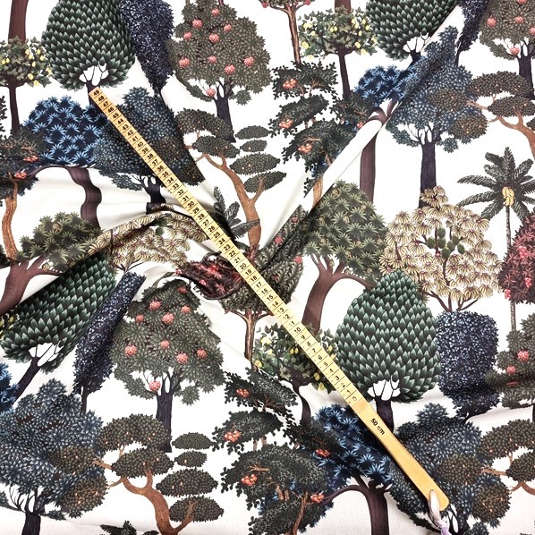 INREDNINGSTYGER SAGORNAS SKOG LJUS GRÖN/PETROL FG 5