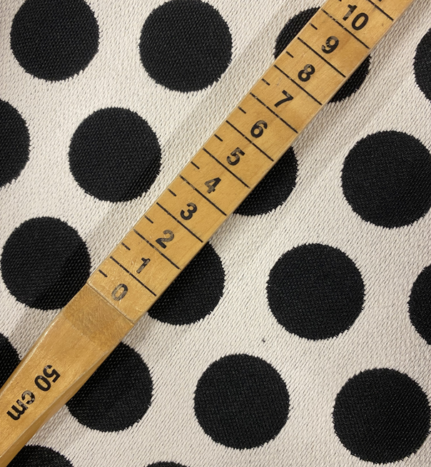 GOBELÄNG ZEBRAPRICKEN VIT/SVART - Bild 4