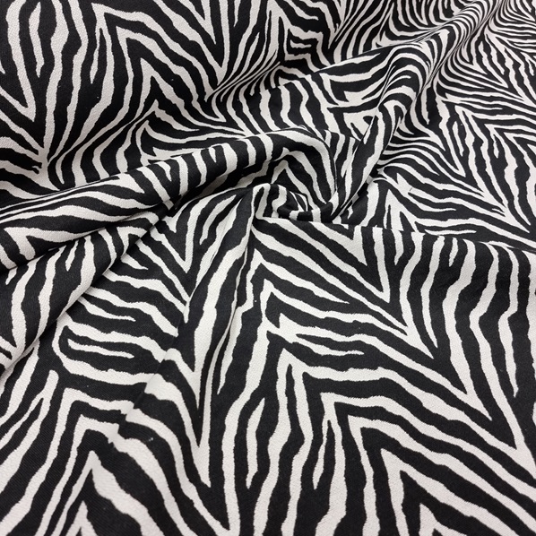 GOBELÄNG ZEBRA ZEBRE SVART/VIT