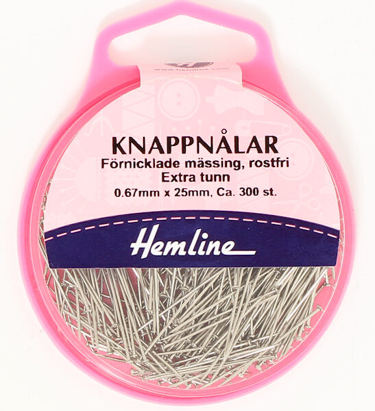 KNAPPNÅLAR EXTRA TUNNA