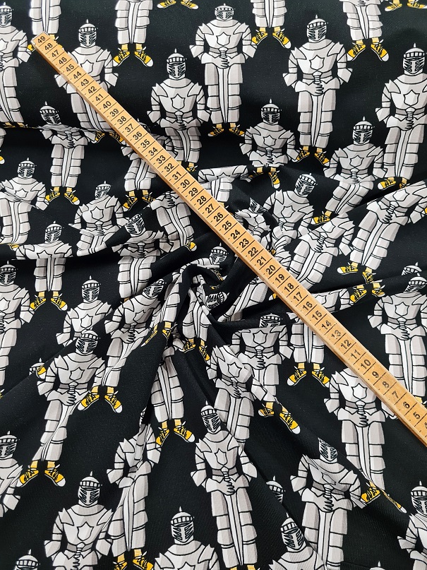 OUTLET-JOGGING RANDIGA STRUMPRIDDAREN SVART/GUL