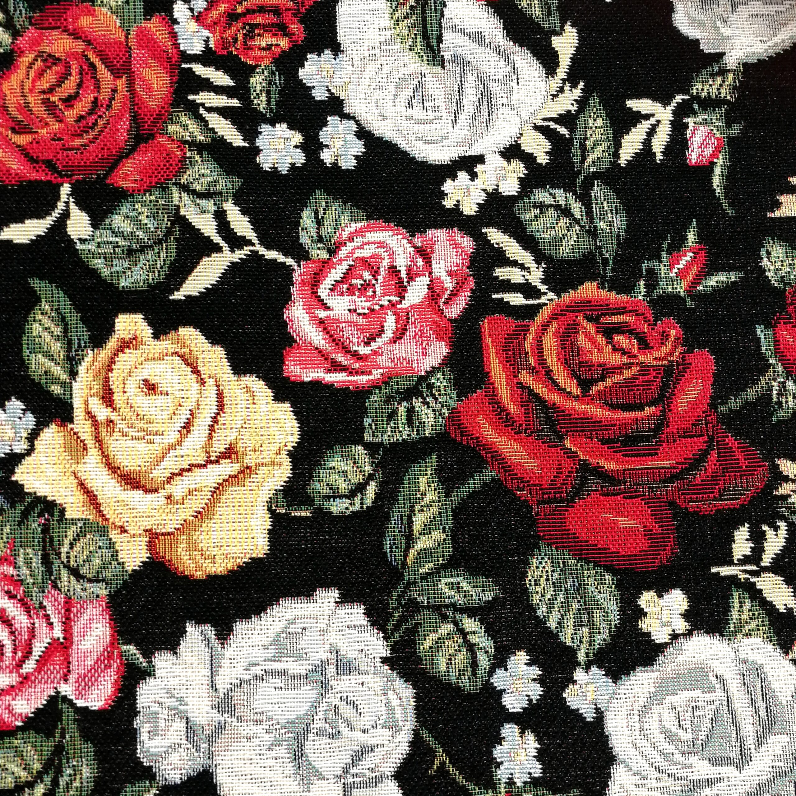 GOBELÄNG ROSALIA SVART