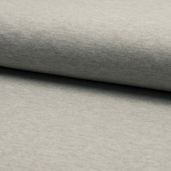 JOGGING MED ÖGLAD BAKSIDA LJUSGRÅ MELERAD FG 163