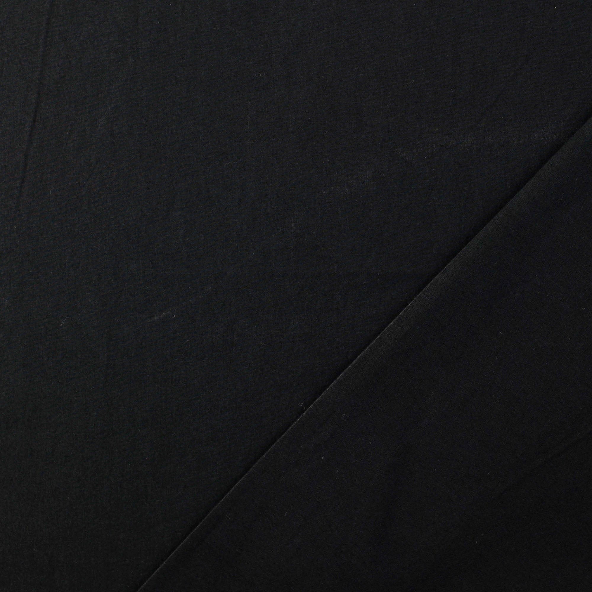Bomullspoplin Stonewashed svart fg 7001 - Bild 2