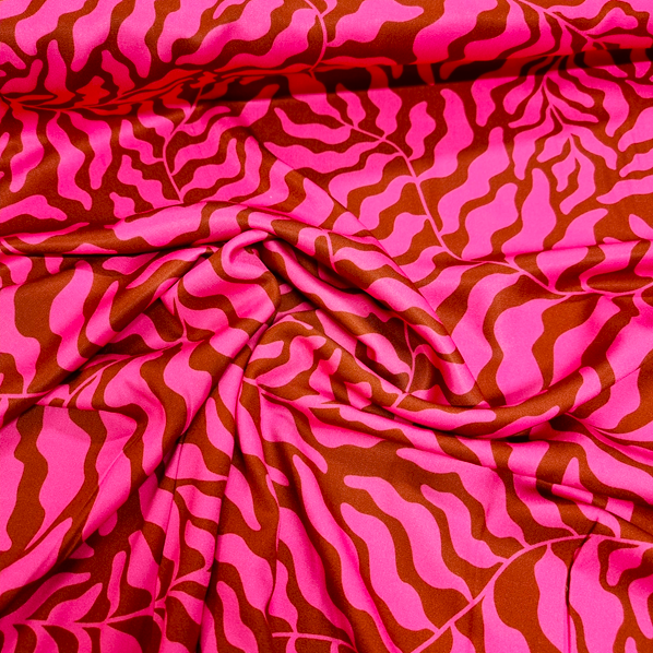 Viskostwill Lystertång cerise/rost fg 15