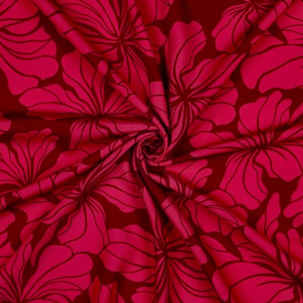 Viskos Ytblomma hallonröd fg 5