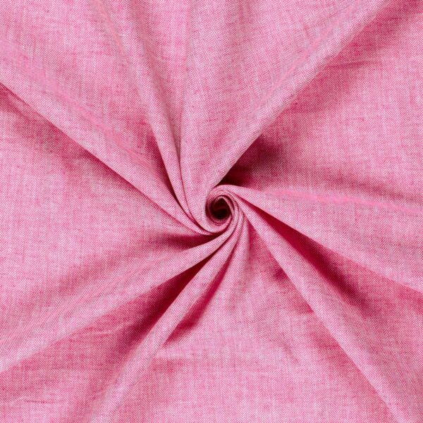 Halvlinne Fiskbensrand bärröd fg 5020