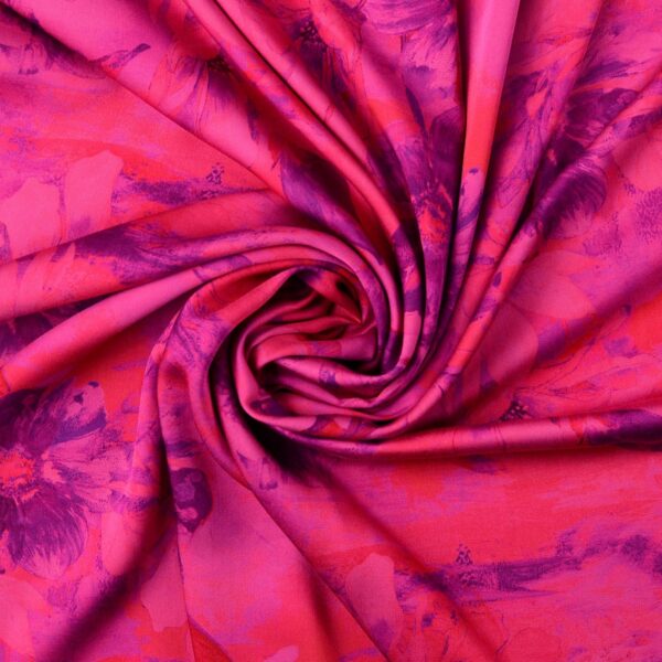Viskossatin Power-Monet magenta/lila fg 12
