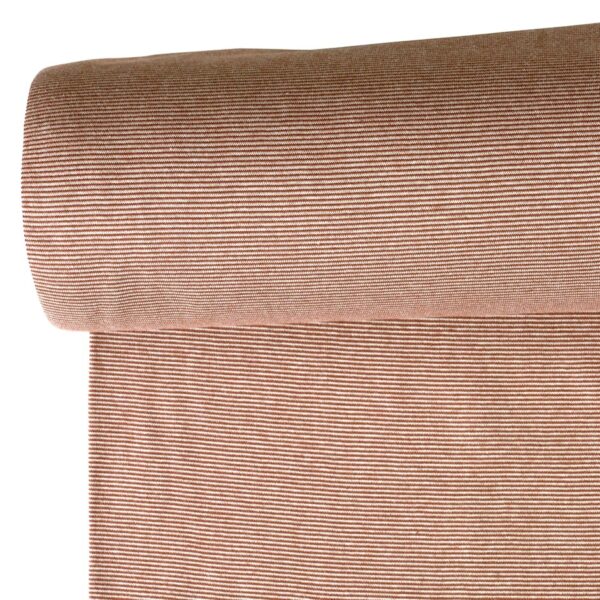 Mudd Smalrandig rostbrun/natur fg 156