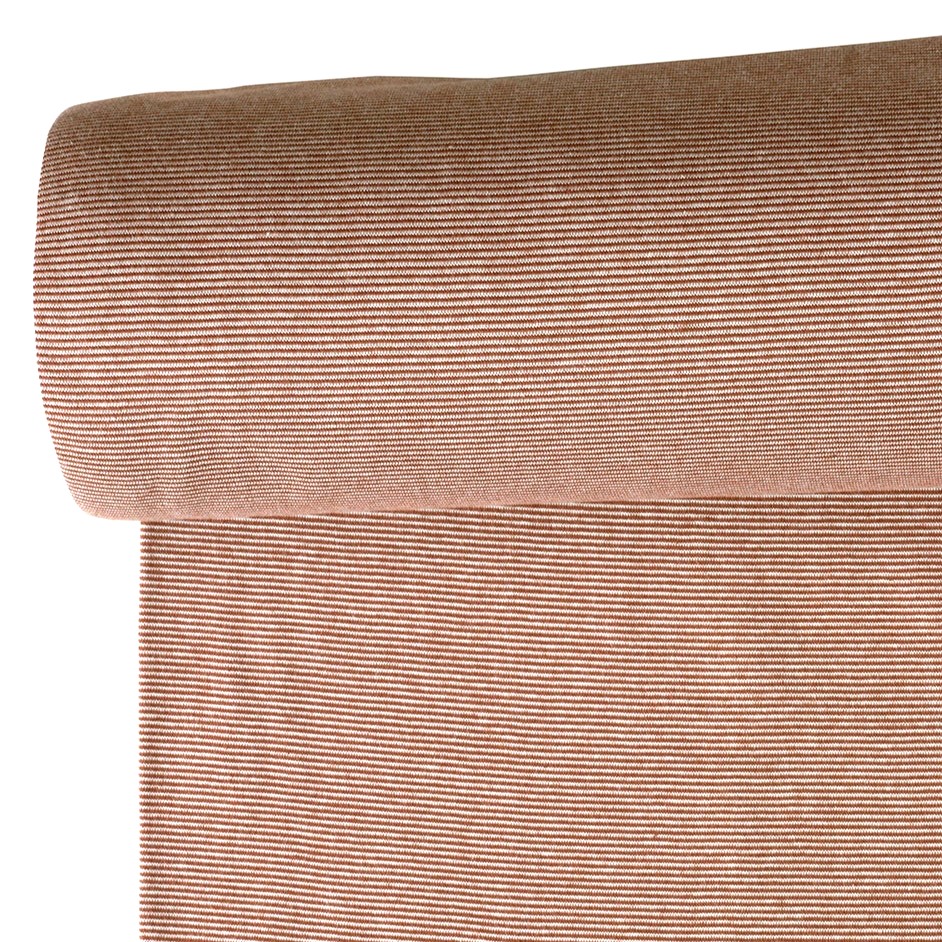 Mudd Smalrandig rostbrun/natur fg 156