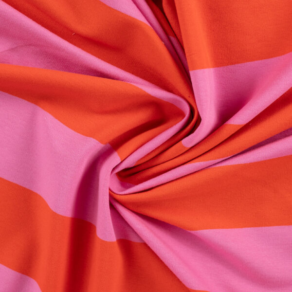 Jogging Rusranden orange/rosa fg 170