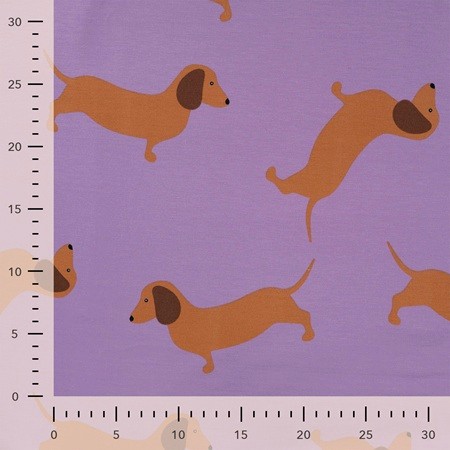 Jogging Sausage lila/brun fg 430 - Bild 3