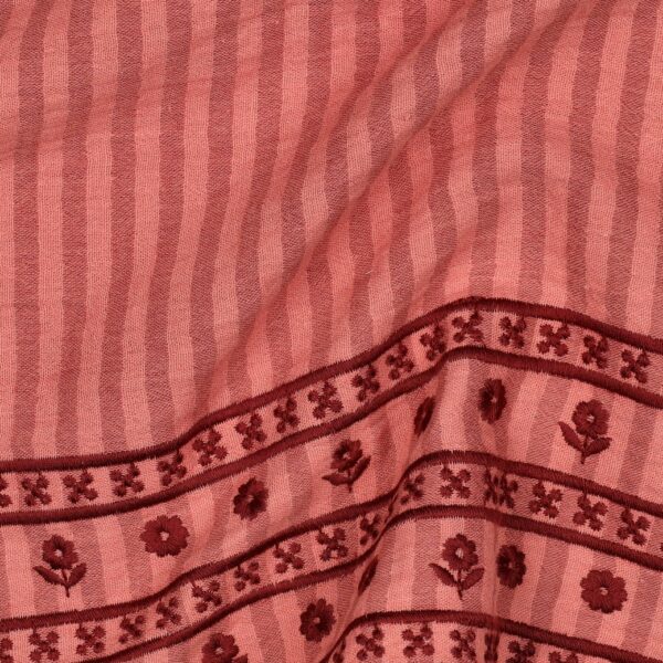 Muslin Bohobård persikorosa/vin fg 2