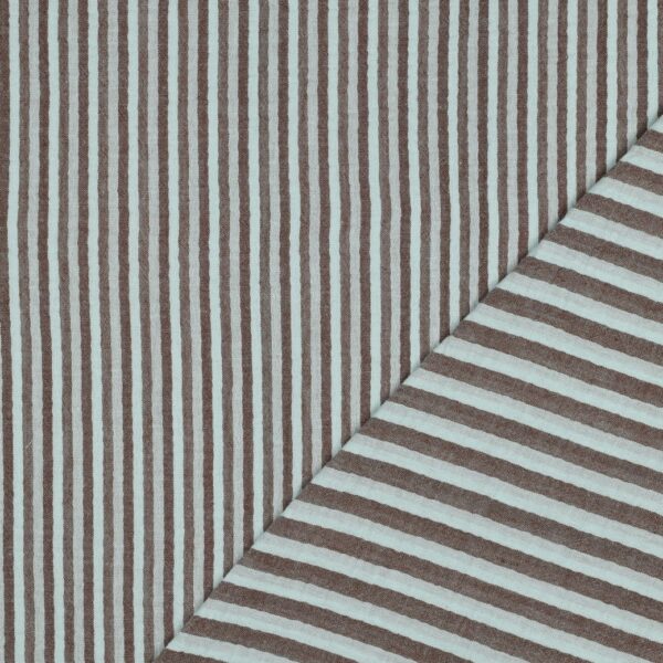 Muslin Lill- & Storranden duckegg/brun fg 1