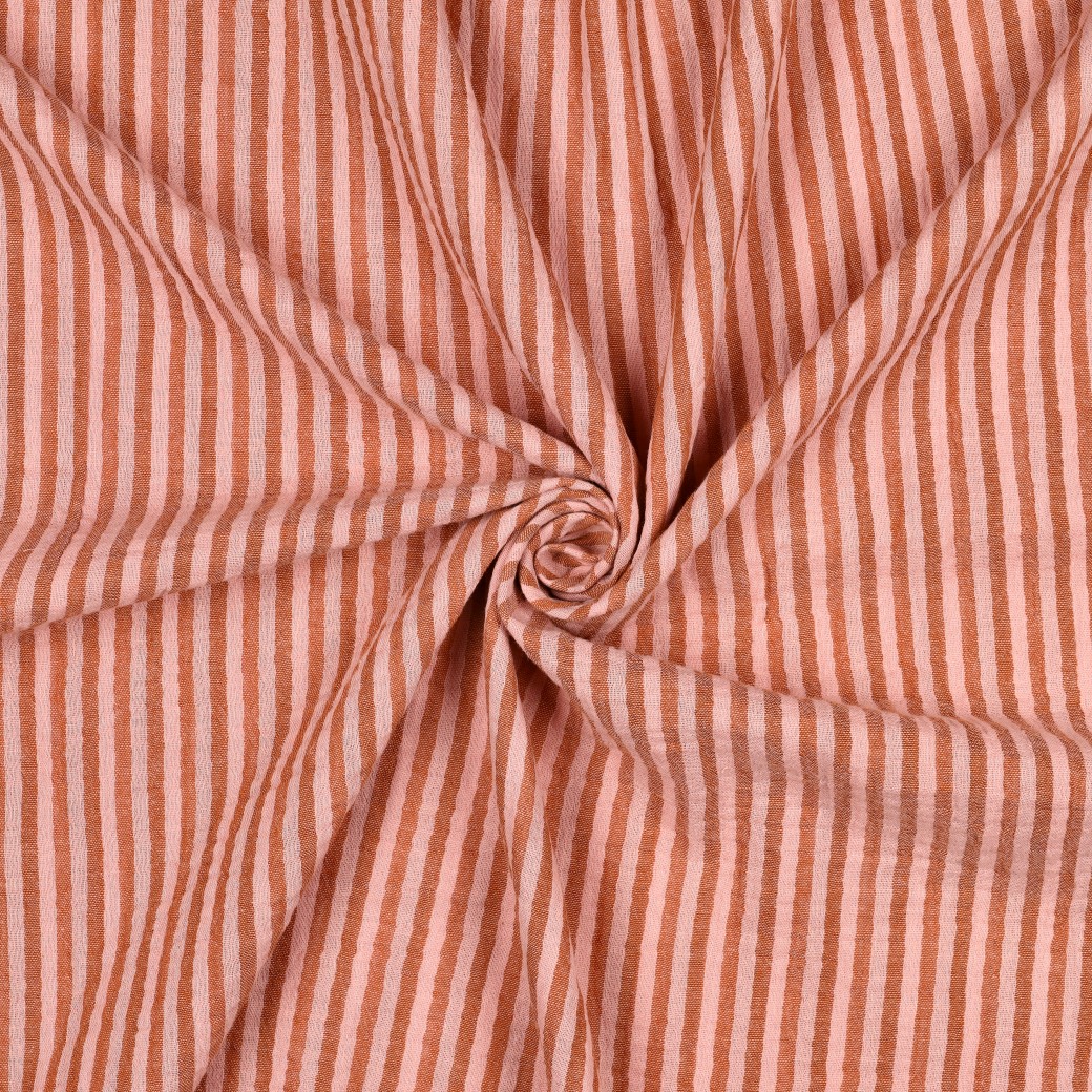 Muslin Lill- & Storranden rosa/rost fg 5 - Bild 2