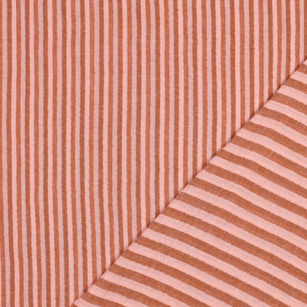 Muslin Lill- & Storranden rosa/rost fg 5